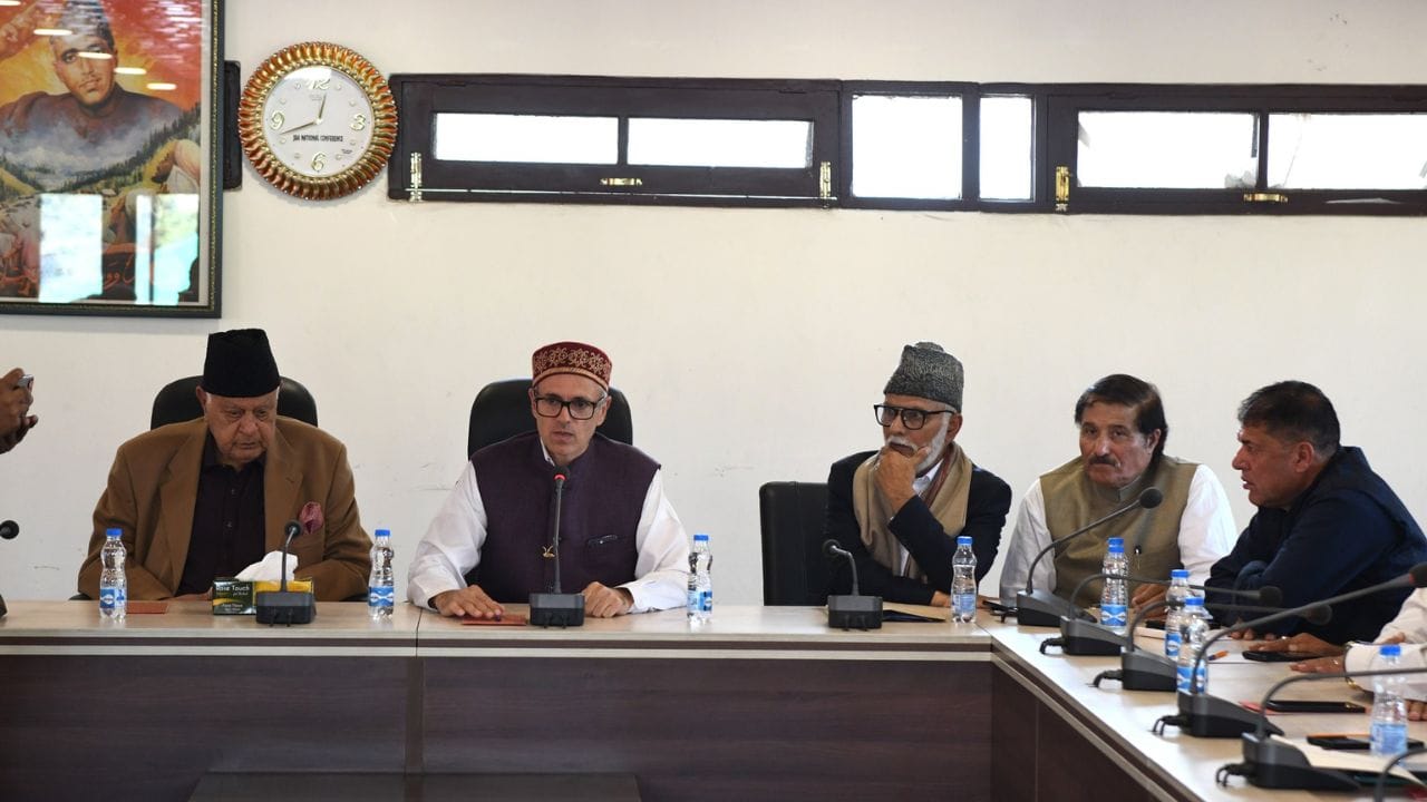 Jammu Kashmir: Omar Abdullah's dominance in NC; Legislative party leader was unanimously elected, see pictures