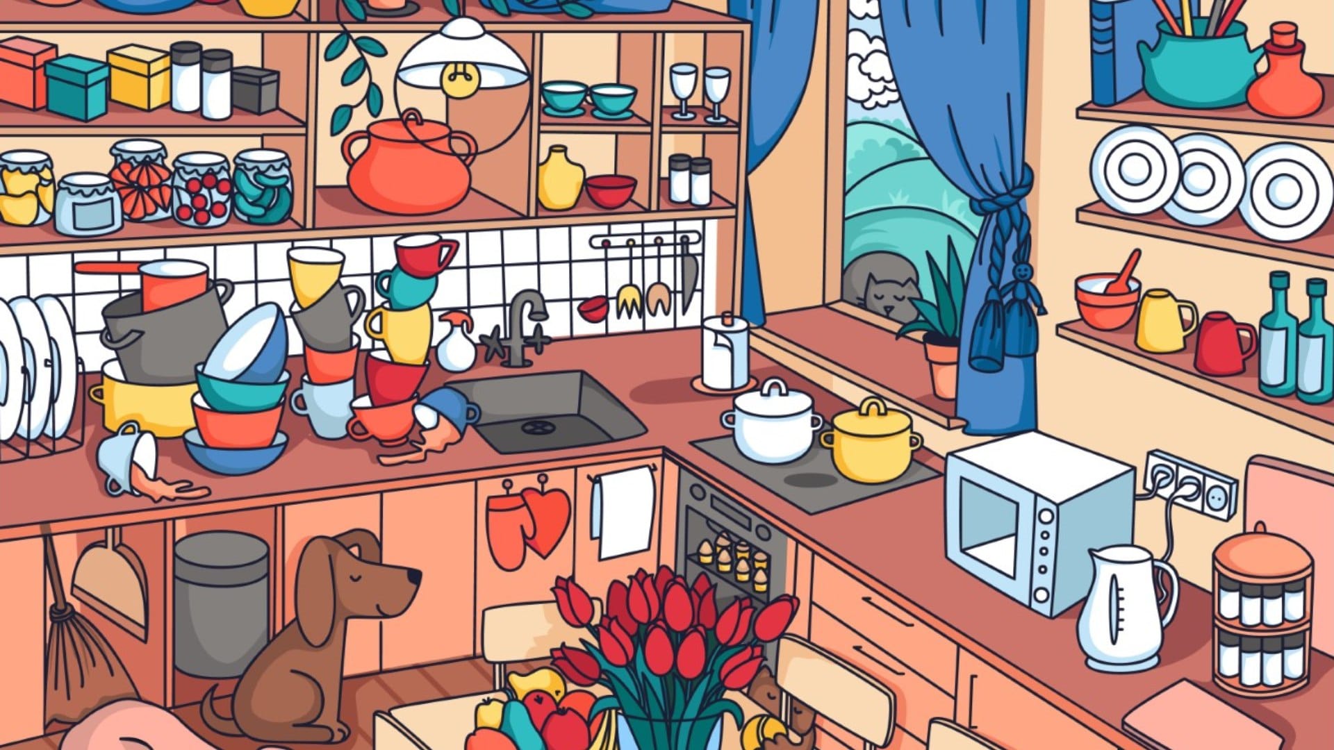 Optical Illusion Only Eagle Eyes Can Find The Hidden Cat In 5 Seconds