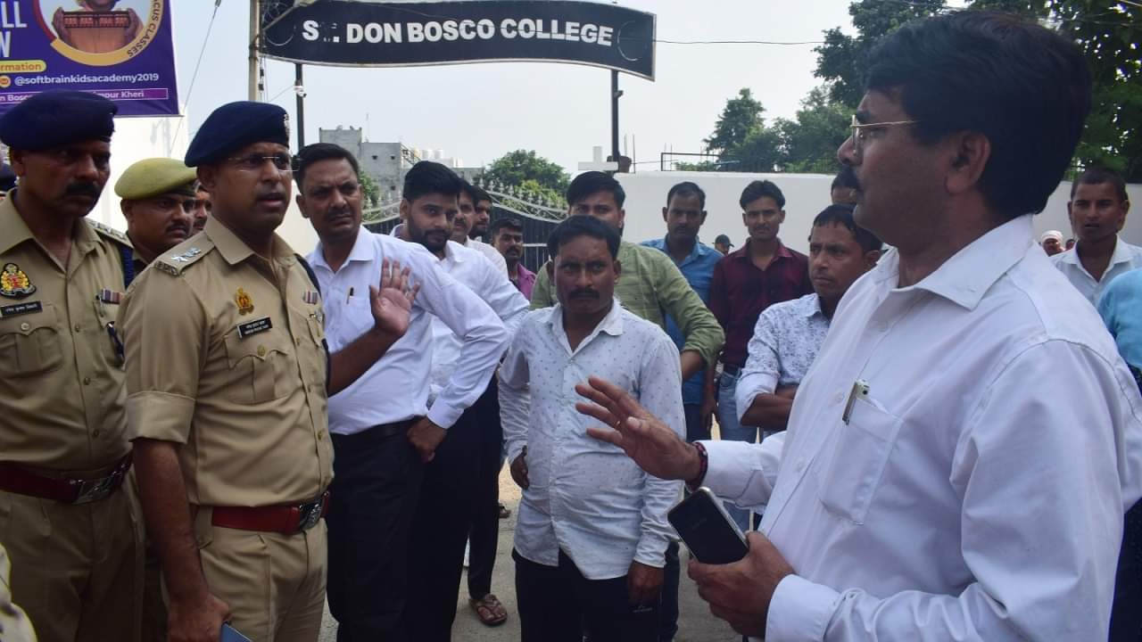 lakhimpur kheri bjp mla slapped case three complaints lodged at the police station