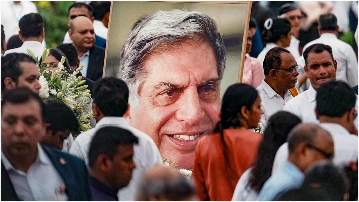 Condolences on Ratan Tata demise