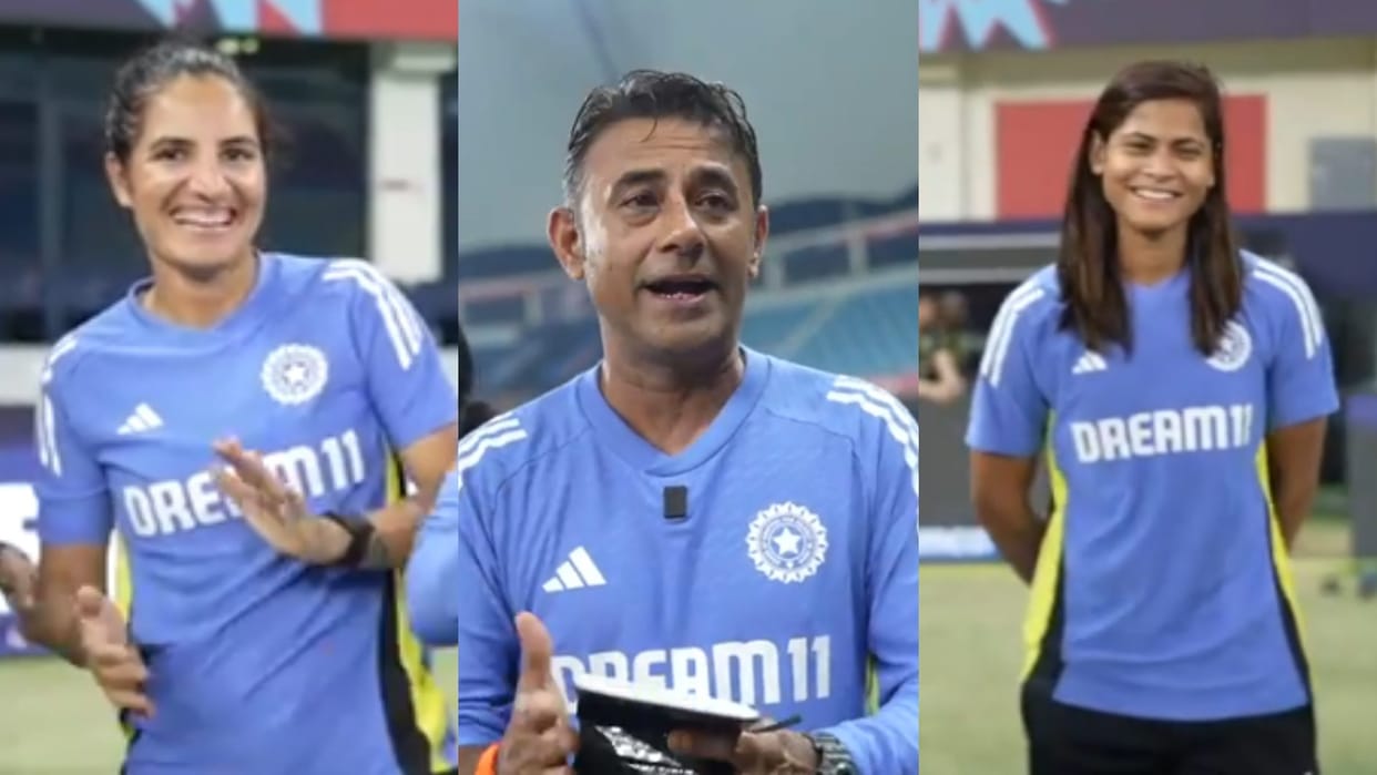 T20 WC: Who got the fielder of the match award between Renuka and Radha? Coach Munish Bali revealed, video