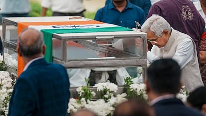 Ratan Tata mortal remains NCPA lawns  public viewing State funeral See Photos