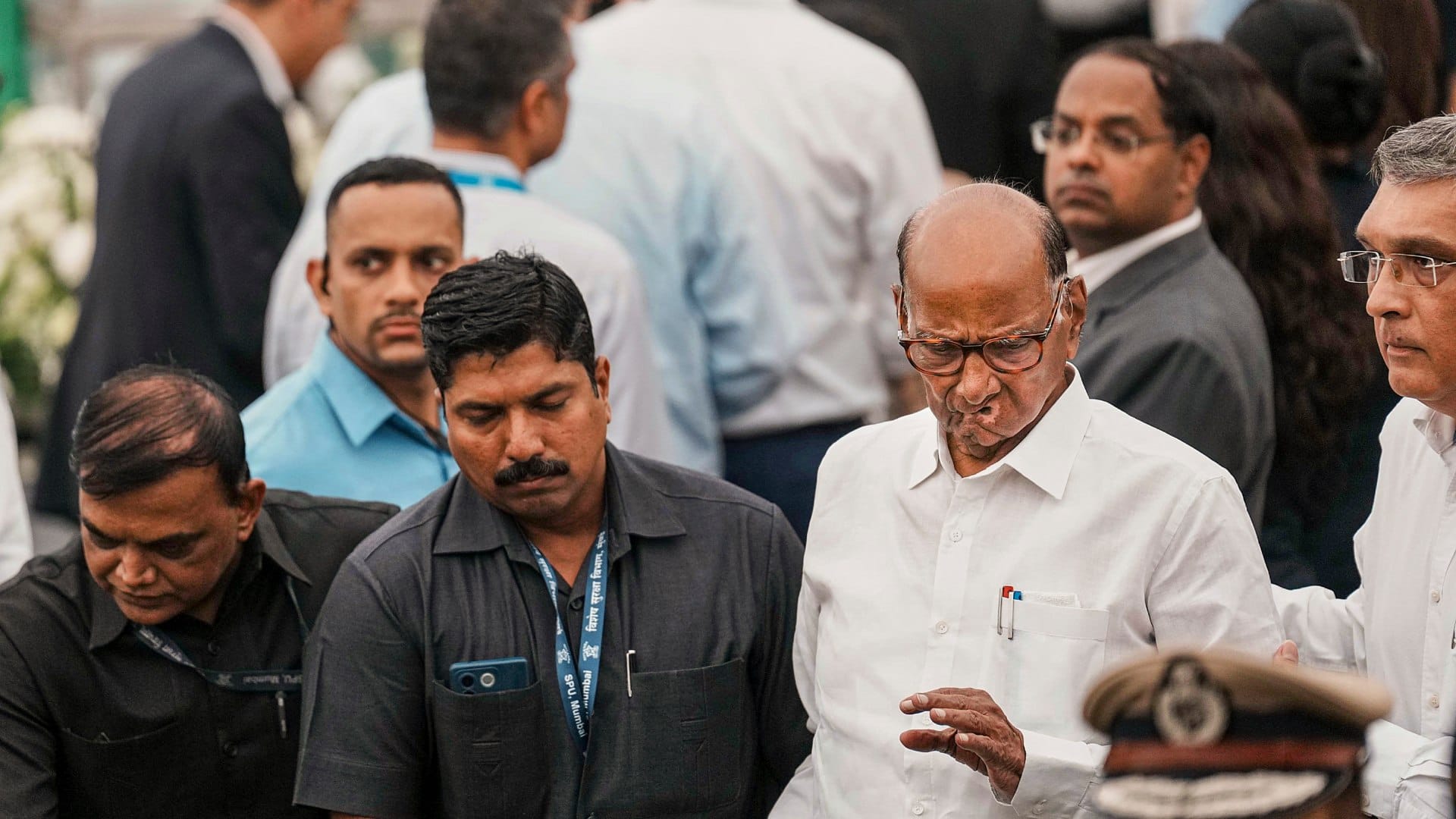 Ratan Tata mortal remains NCPA lawns  public viewing State funeral See Photos