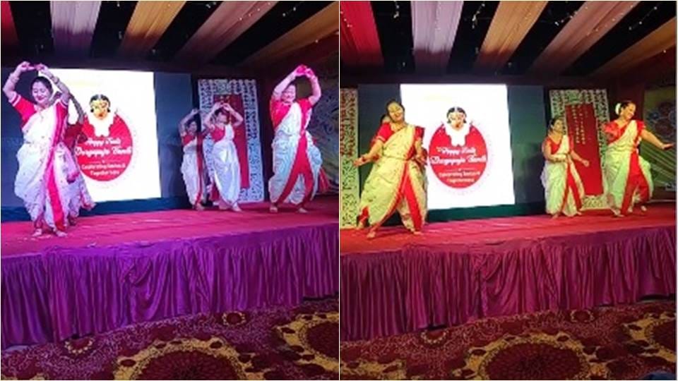Shardiya Navratri Maa Durga was worshipped with great pomp at ATS Happy Trail in Greater Noida
