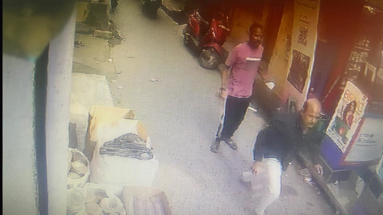 The young man was first beaten to death and attacked with a brick when he ran away.