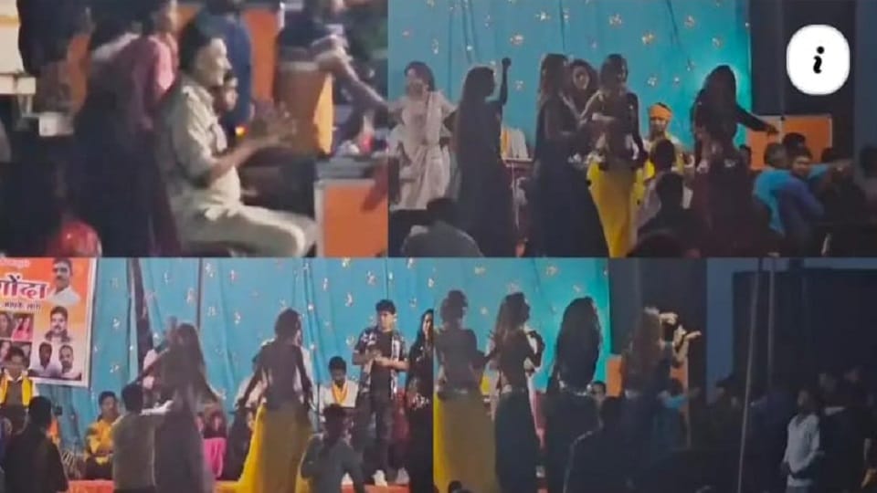 Politics started on obscene dance in name of Jagrata in Durga Pandal former MLA Kamro said this in Korea