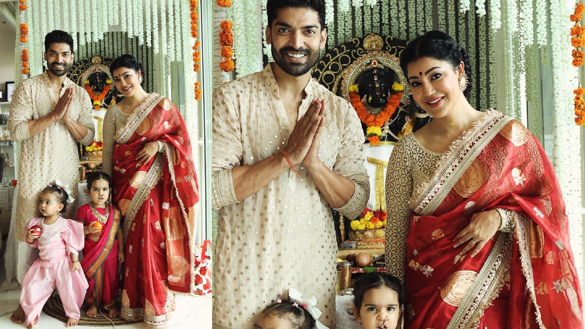 Dussehra 2024 best ethnic looks of debina bonnerjee for Dussehra  puja