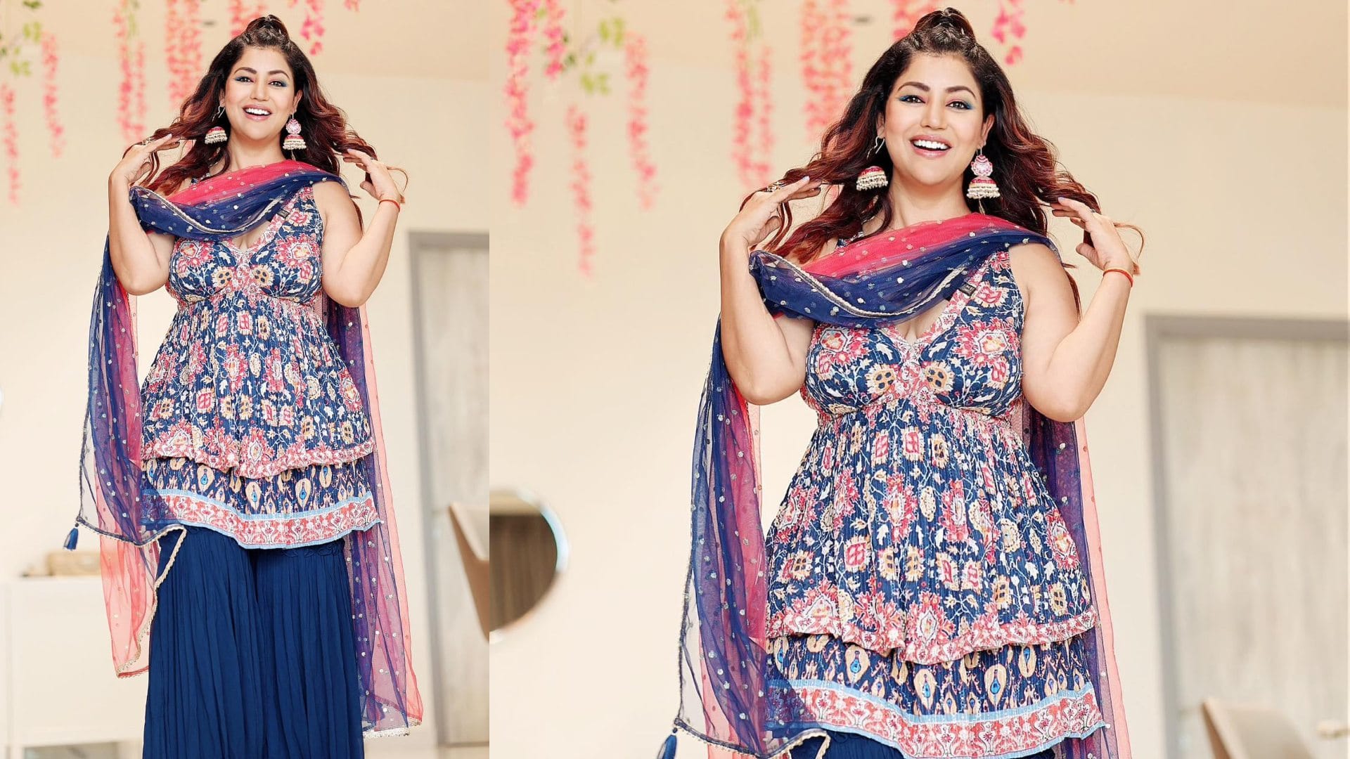 Dussehra 2024 best ethnic looks of debina bonnerjee for Dussehra  puja