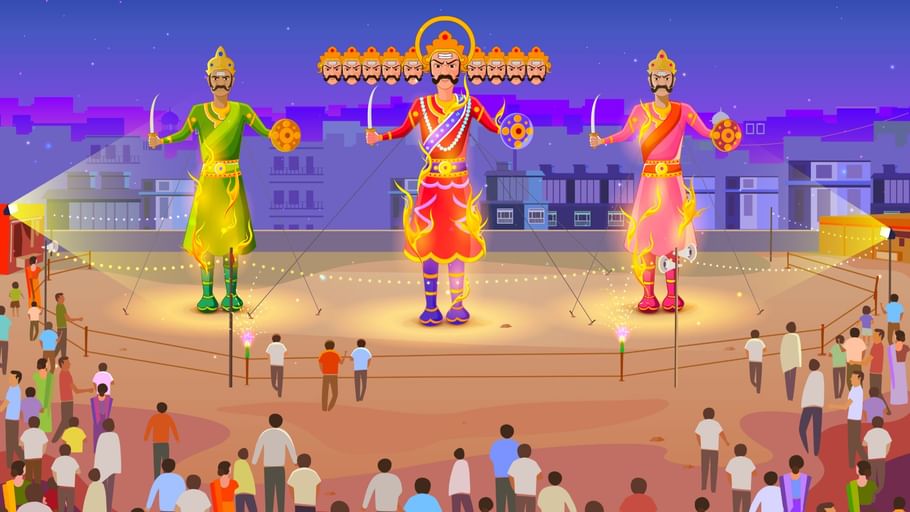 Dussehra 2025 Date 1 Oct Or 2 Oct Shubh Tithi Significance Ravan Dahan Shubh Muhurat in Hindi