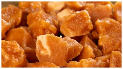health benefits of jaggery Sticky Cough on Rise in Winter Jaggery and Sesame Can Help