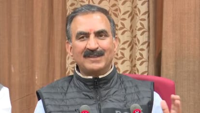 मुख्यमंत्री सुखविंदर सिंह सुक्खू