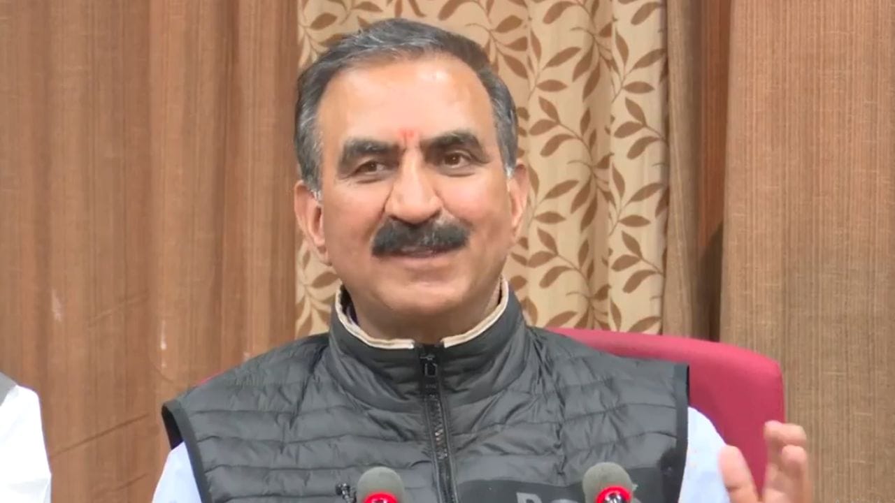 मुख्यमंत्री सुखविंदर सिंह सुक्खू