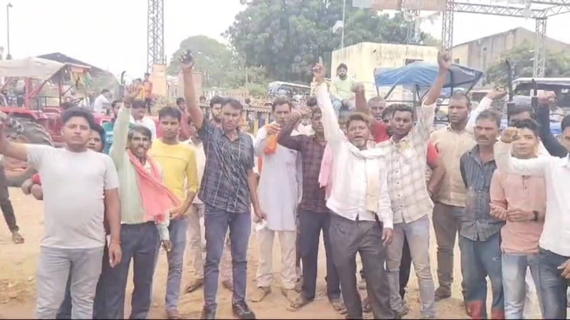 किसानों का प्रदर्शन