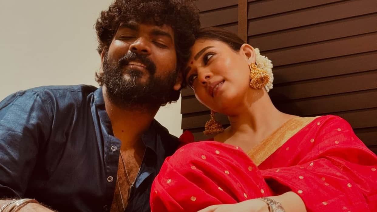 Nayanthara Birthday celebration Vignesh Shivan in que for 30 minutes fans praised couple