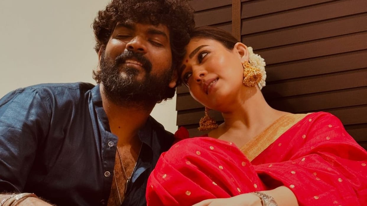 Nayanthara Birthday celebration Vignesh Shivan in que for 30 minutes fans praised couple