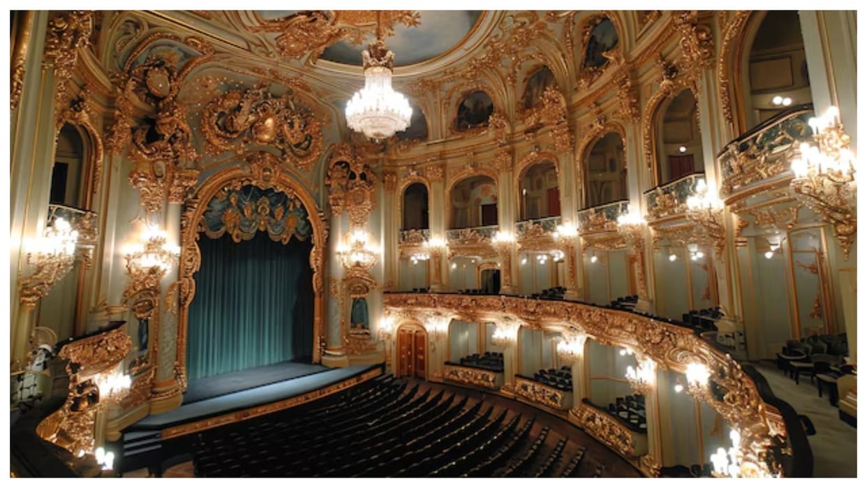 germany state opera sancta shocking violent adult performance threaten audience needing medical aid