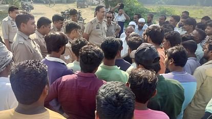 Rampur: Child drowned to death, angry people created ruckus in police station, force deployed