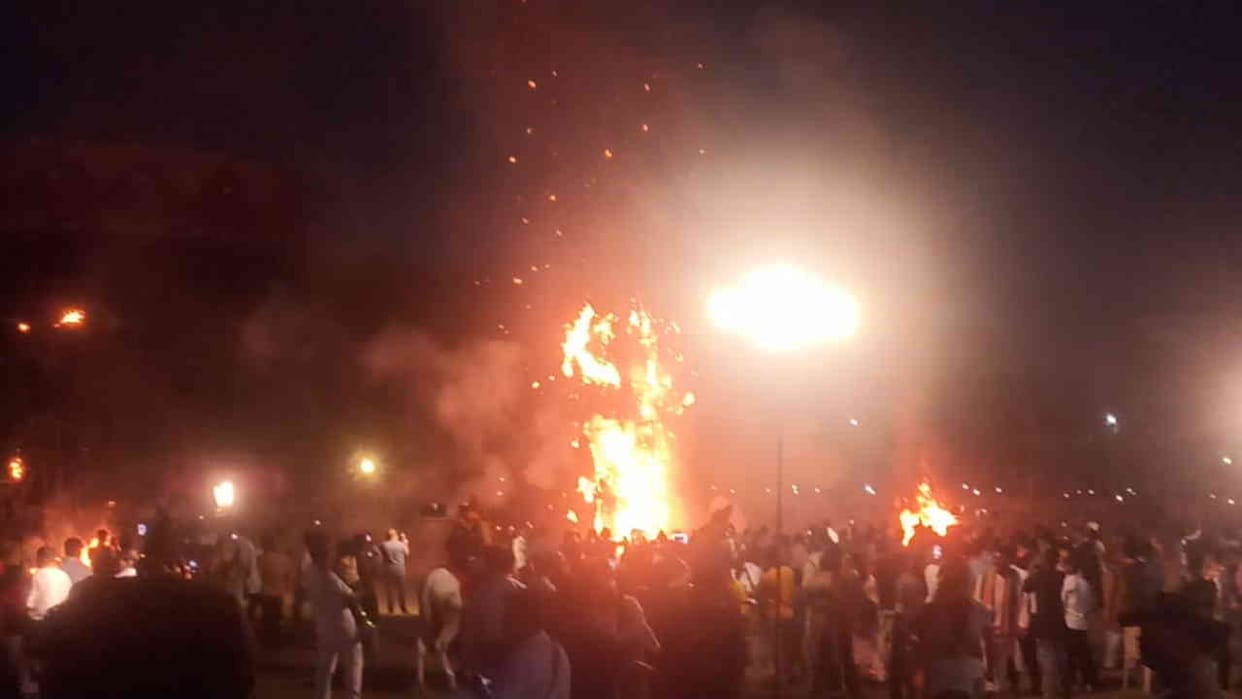 Dussehra 2024 Dussehra Mahotsav organized in Dehradun CM Dhami arrived huge crowd gathered Watch Photos