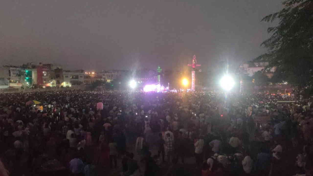Dussehra 2024 Dussehra Mahotsav organized in Dehradun CM Dhami arrived huge crowd gathered Watch Photos