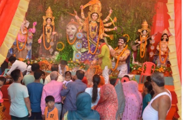 Durga Puja 2024 See latest pictures of navratri celebration in varanasi