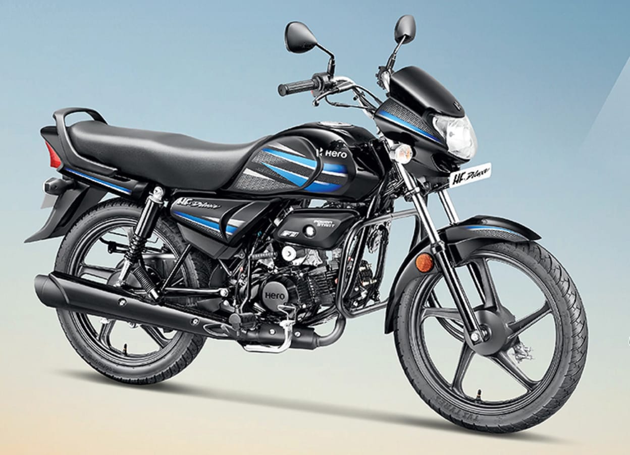 Color Hero Deluxe Model Hero HF Deluxe Price, 70kmpl Mileage