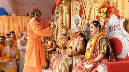 Traditional Vijayadashami procession started from Gorakhnath temple in Gorakhpur