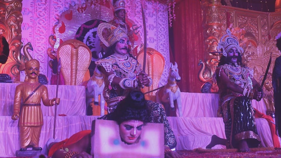 Moradabad Ramlila Photos: Sanjeevani brought Laxman and saved him, Shri Raghuveer delighted and took home