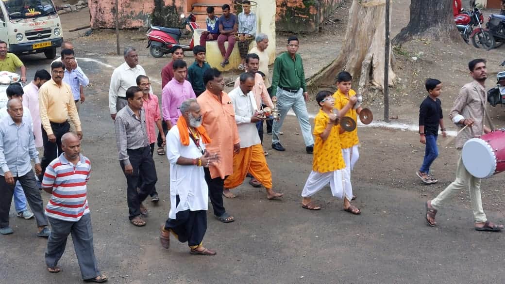 Vijaya Dashami: Ravana is considered damad in Mandsaur Namdev community worshiped him