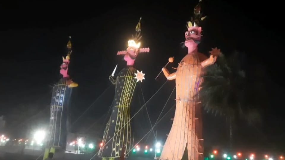 65 feet tall effigy of Ravan will be burnt in Ramlila