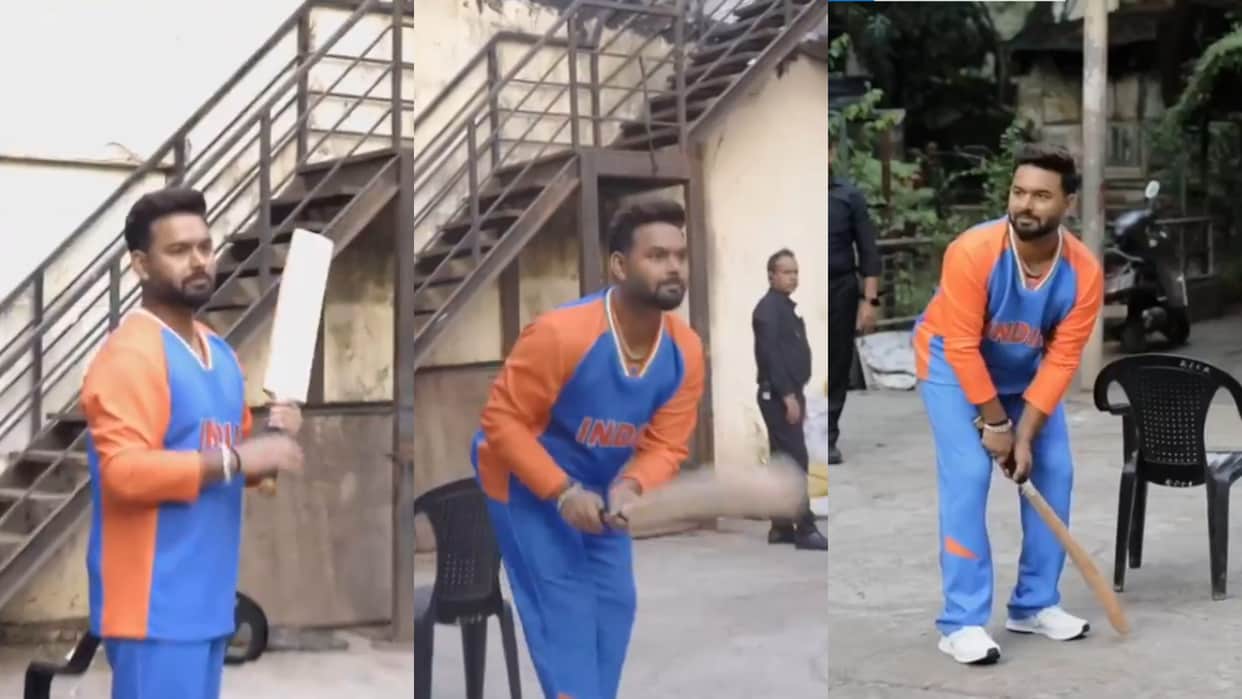 Rishabh Pant playing gully cricket shares special video on social media suggests new rules see