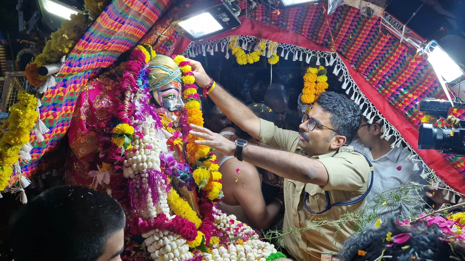 Baba Mahakal's procession started from a new route in Ujjain on Dussehra