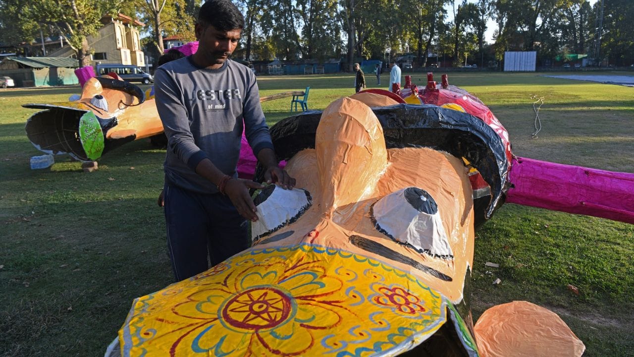 Dussehra fun: Big event on Vijayadashami festival in Srinagar, Ravana Dahan will take place tonight, see pictu