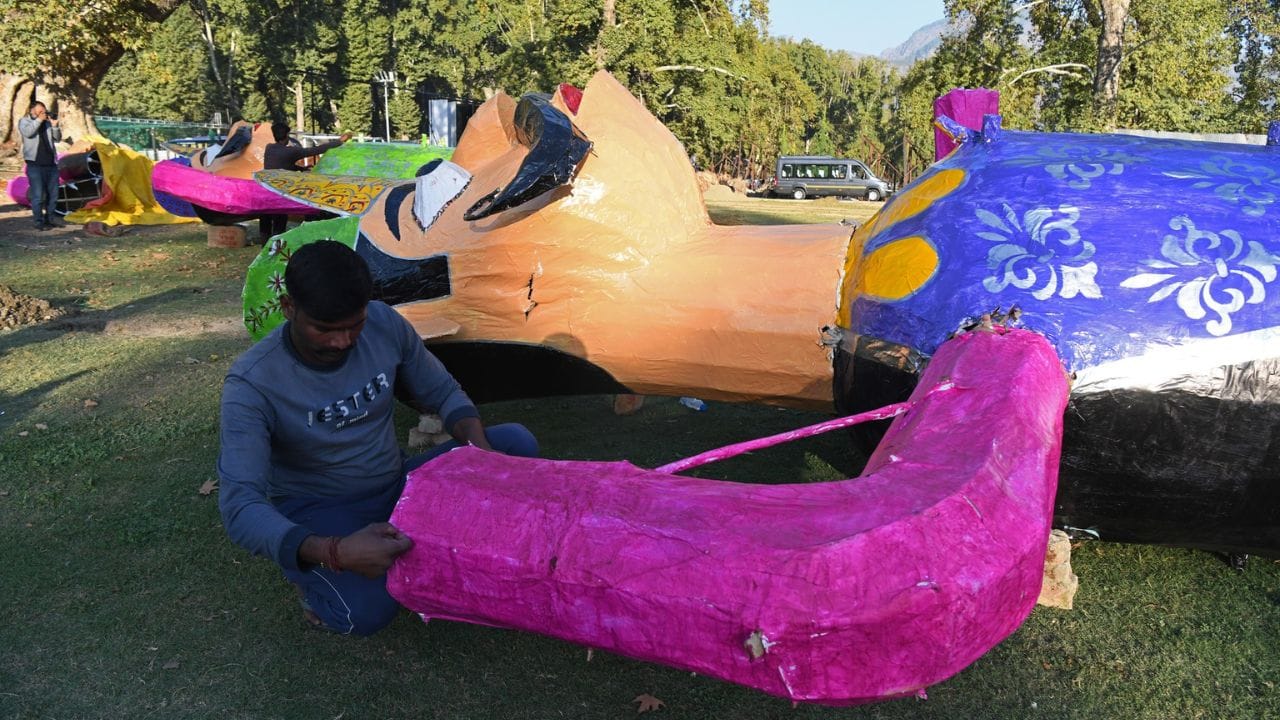 Dussehra fun: Big event on Vijayadashami festival in Srinagar, Ravana Dahan will take place tonight, see pictu