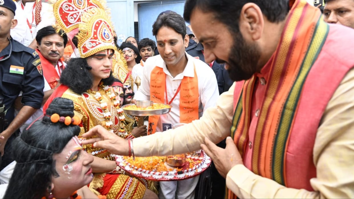 CM saini wished Dussehra: Said- We should move forward in life by imbibing the teachings of Lord Shri Ram