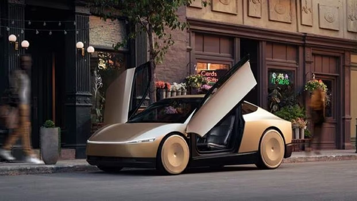 Blade Runner 2049 maker sues Elon Musk's Tesla over Autonomous Cybercab Robotaxi images