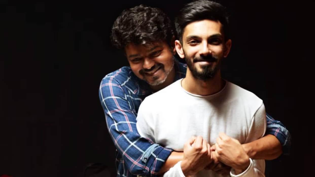 Thalapathy 69 song music composing started by Anirudh Ravichander vijay to sung song makers shares pic