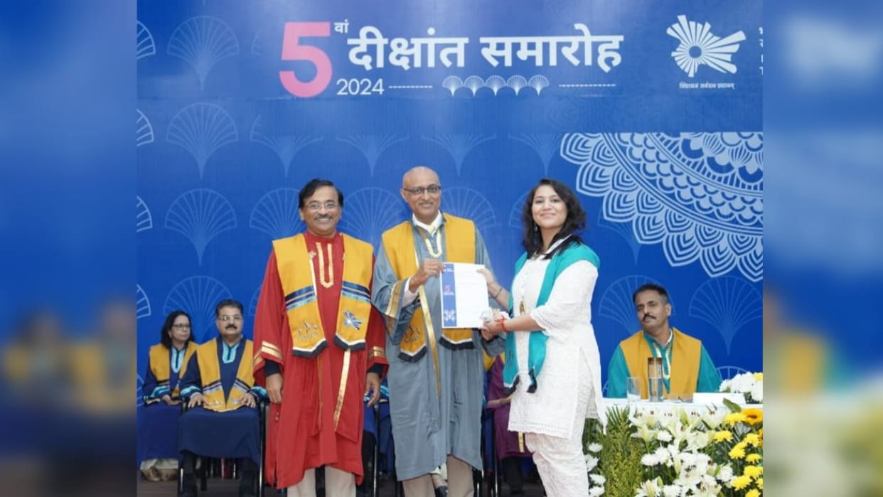 IIT Jammu Convocation: 271 students obtained degrees, Rimjhim honored with President's Gold Medal