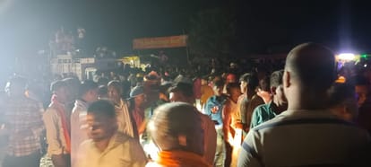 Bahraich: Idol immersion stopped after communal tension, DGP headquarters sent additional police force