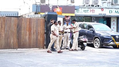 Salman Khan security increased after Baba Siddique murder heavy police force deployed outside his house