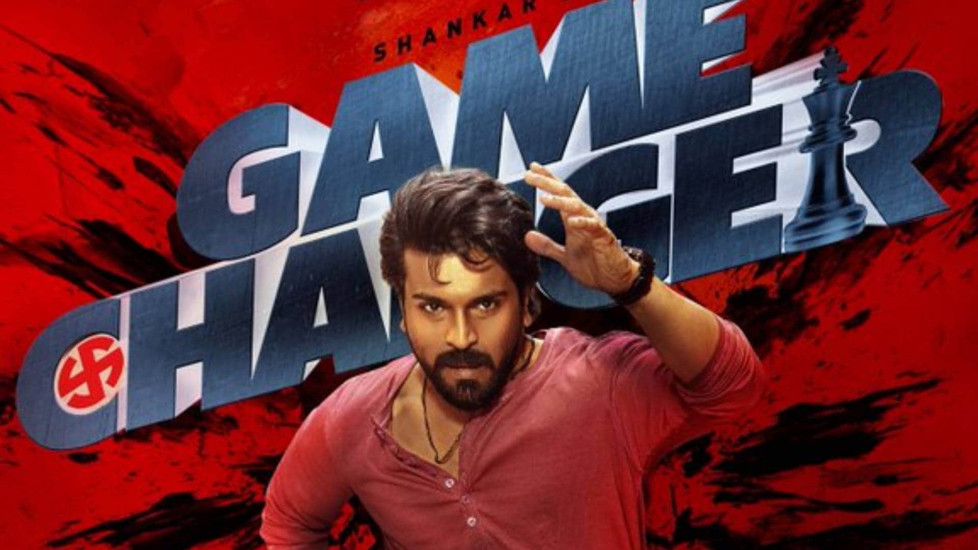 Game Changer teaser creates record as it crosses 70 Million views in 24 hours ram charan S Shankar film