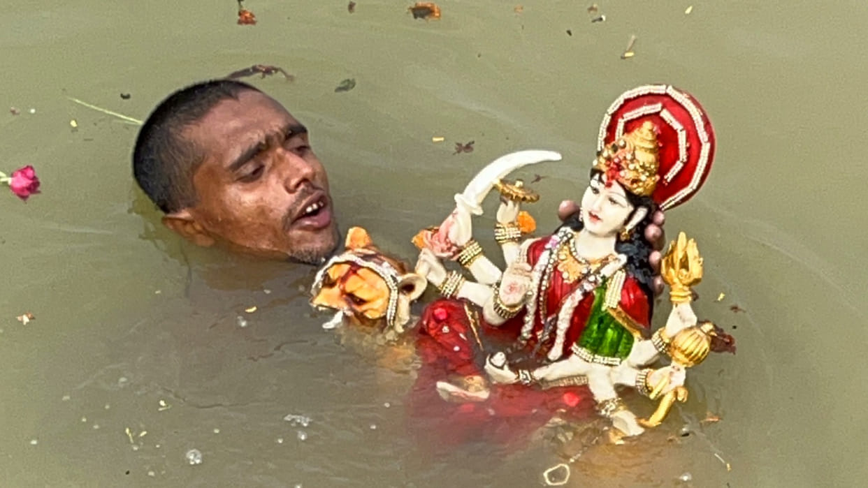Action will be taken on immersion of idols in Yamuna river Delhi