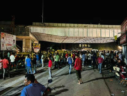 Death in police custody: Protest continued throughout the night, police chased away with batons, case of culpa
