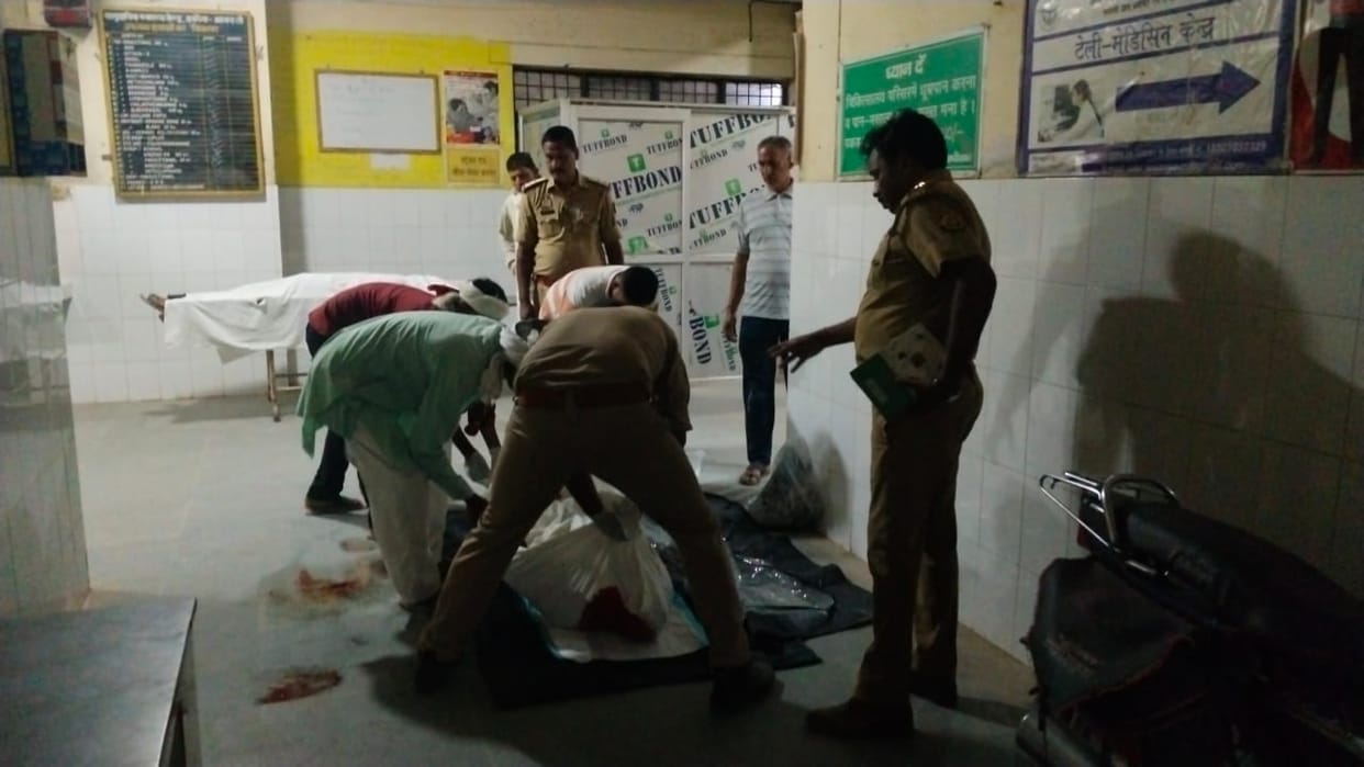Shravasti: Three bike riders died in collision with the vehicle carrying DJ, brother-in-law and brother-in-law