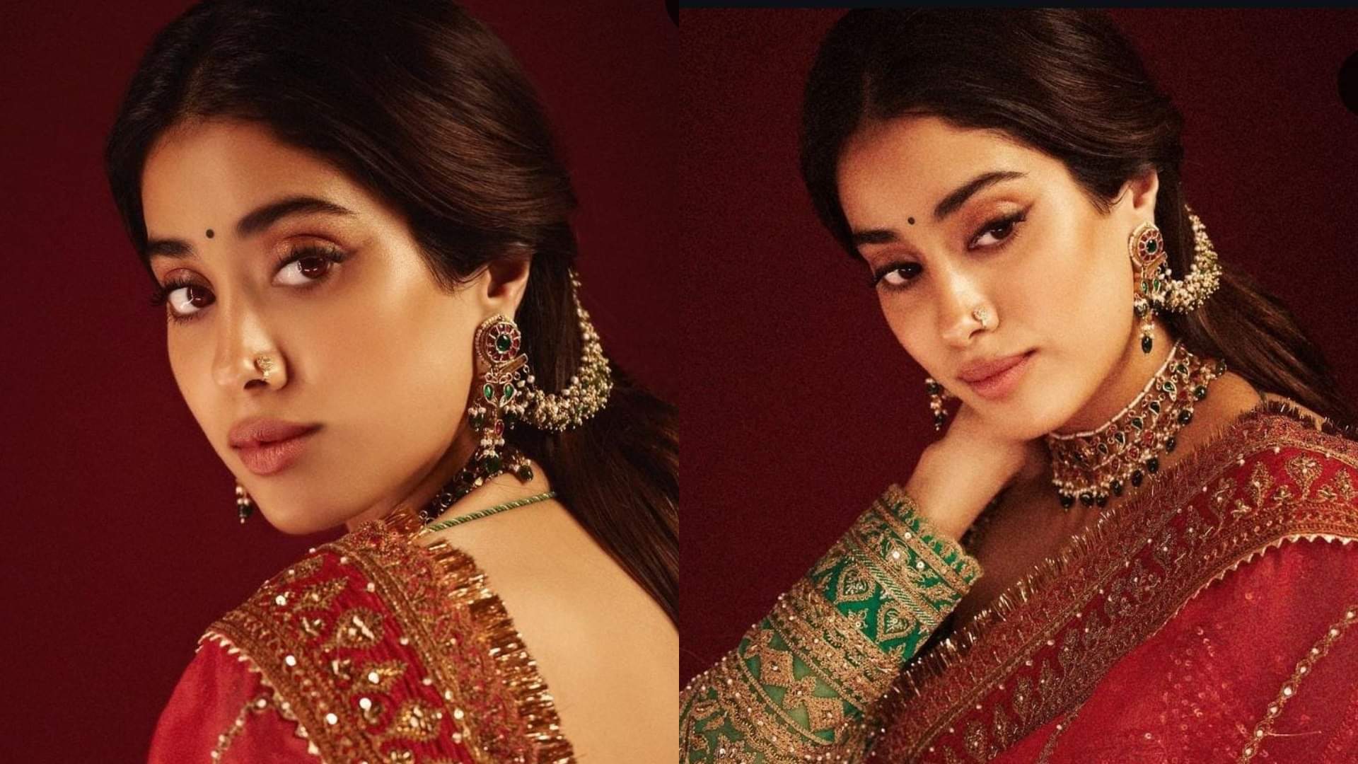 karwa chauth special hair style for ethnic wear inspired from Bollywood actresses