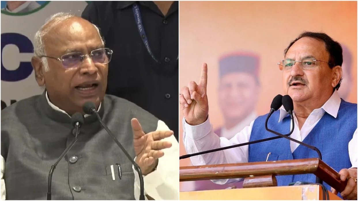Congress Chief Kharge terrorists barb BJP MP Sudhanshu Trivedi reaction