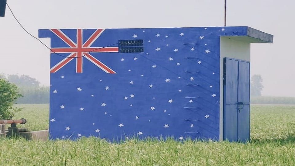 Shamli: Nalkup's room was painted in the color of the Australian flag, people said...