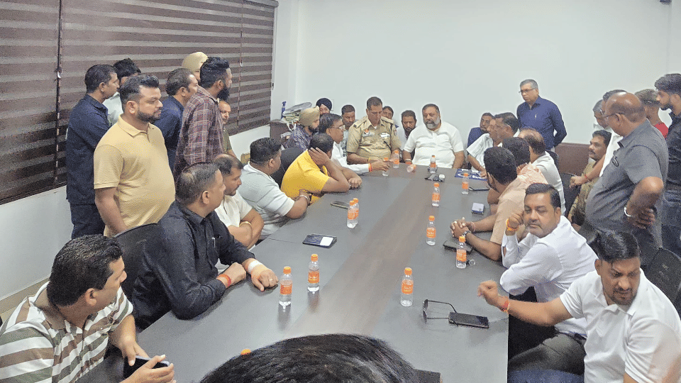 Attack on Punjab BJP Vice President Jatinder Mittal in Ludhiana