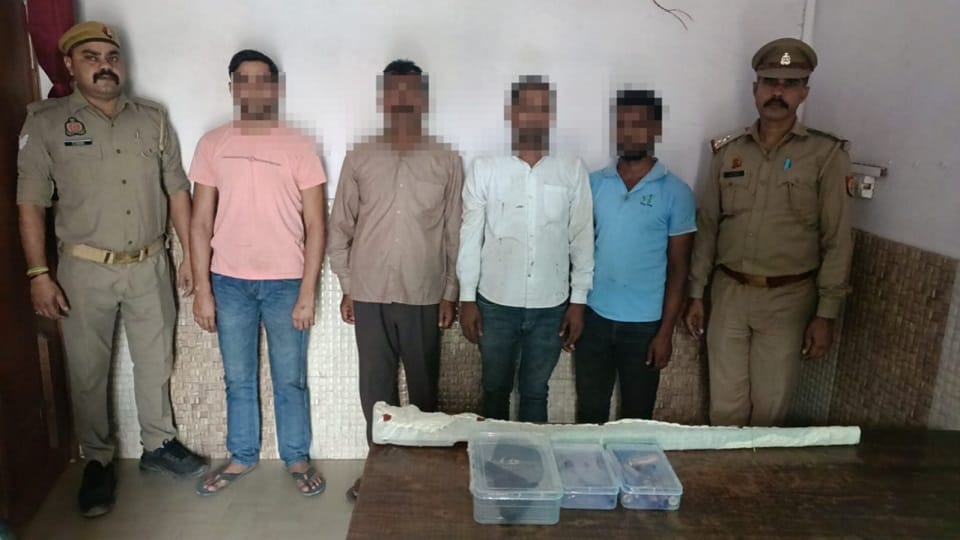 Four accused sent to jail in firing case
