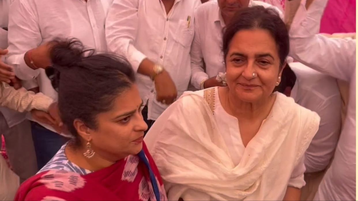 Haryana: Kiran Choudhary said- Where Hooda and his son are sitting, destruction was certain
