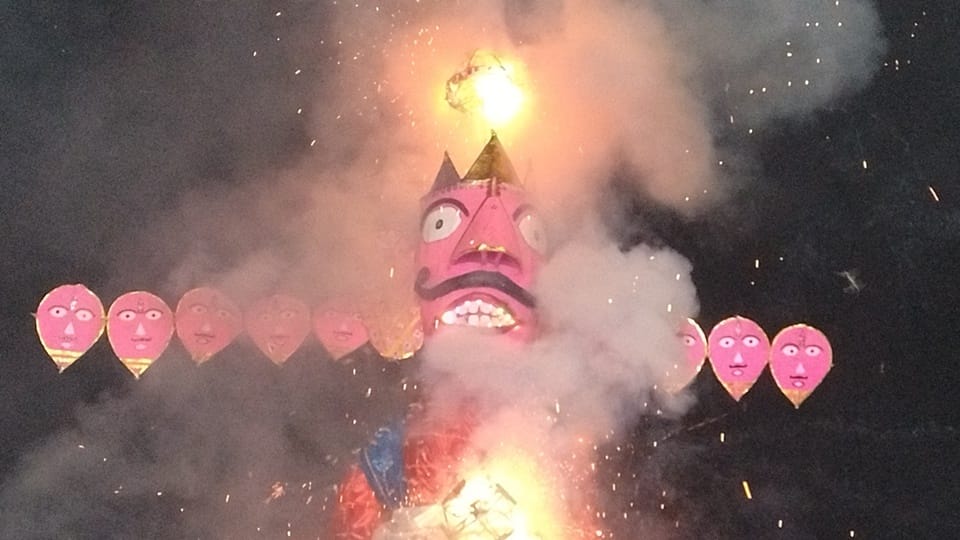 Ravana Dahan in Aligarh